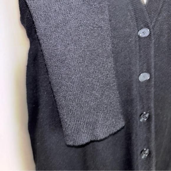 Torrid Deep V Neck Button Down Cardigan Sweater Dress - Picture 6 of 13